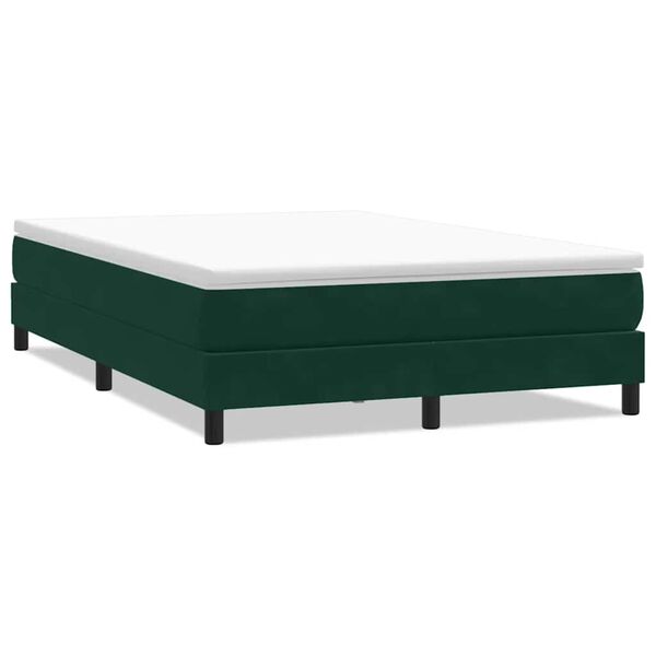 vidaXL Box Spring &kappa;&rho;&epsilon;&beta;ά&tau;&iota; &chi;&omega;&rho;ί&sigmaf; &sigma;&tau;&rho;ώ&mu;&alpha; &sigma;&kappa;&omicron;ύ&rho;&omicron; &pi;&rho;ά&sigma;&iota;&nu;&omicron; 160x220cm