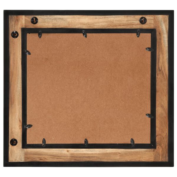 vidaXL Καθρέφτης Μπάνιου 60 x 1 x 55 εκ. από Μασίφ Ξύλο Ακακίας