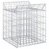 vidaXL &Alpha;&nu;&alpha;&sigma;&eta;&kappa;&omega;&mu;έ&nu;&omicron; &kappa;&rho;&epsilon;&beta;ά&tau;&iota; gabion 50 x 50 x 60 cm &Alpha;&sigma;&eta;&mu;ί