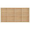 vidaXL Ραφιέρα/Βιβλιοθήκη Sonoma Δρυς 66x30x130 εκ. από Επεξ. Ξύλο