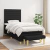 vidaXL &Kappa;&rho;&epsilon;&beta;ά&tau;&iota; Boxspring &mu;&epsilon; &Sigma;&tau;&rho;ώ&mu;&alpha; &Mu;&alpha;ύ&rho;&omicron; 80 x 200 &epsilon;&kappa;. &Upsilon;&phi;&alpha;&sigma;&mu;ά&tau;&iota;&nu;&omicron;