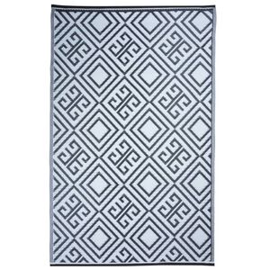 Esschert Design Χαλί Εξωτερικού Χώρου Σχέδιο Γραφικά 120x186 εκ. OC12