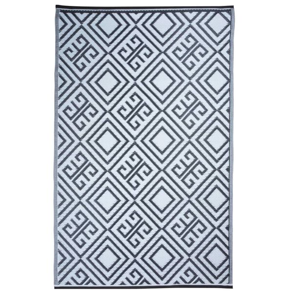 Esschert Design Χαλί Εξωτερικού Χώρου Σχέδιο Γραφικά 120x186 εκ. OC12
