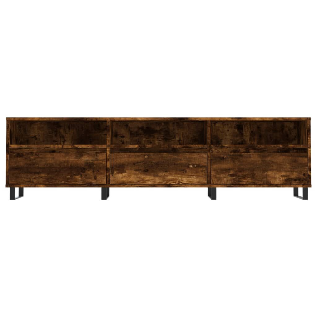 vidaXL Έπιπλο Τηλεόρασης Καπνιστή Δρυς 150x30x44,5 εκ. Επεξ. Ξύλο