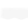 vidaXL Ύφασμα αντικατάστασης τέντας Λευκό 600 x 350 εκ Καραβόπανο