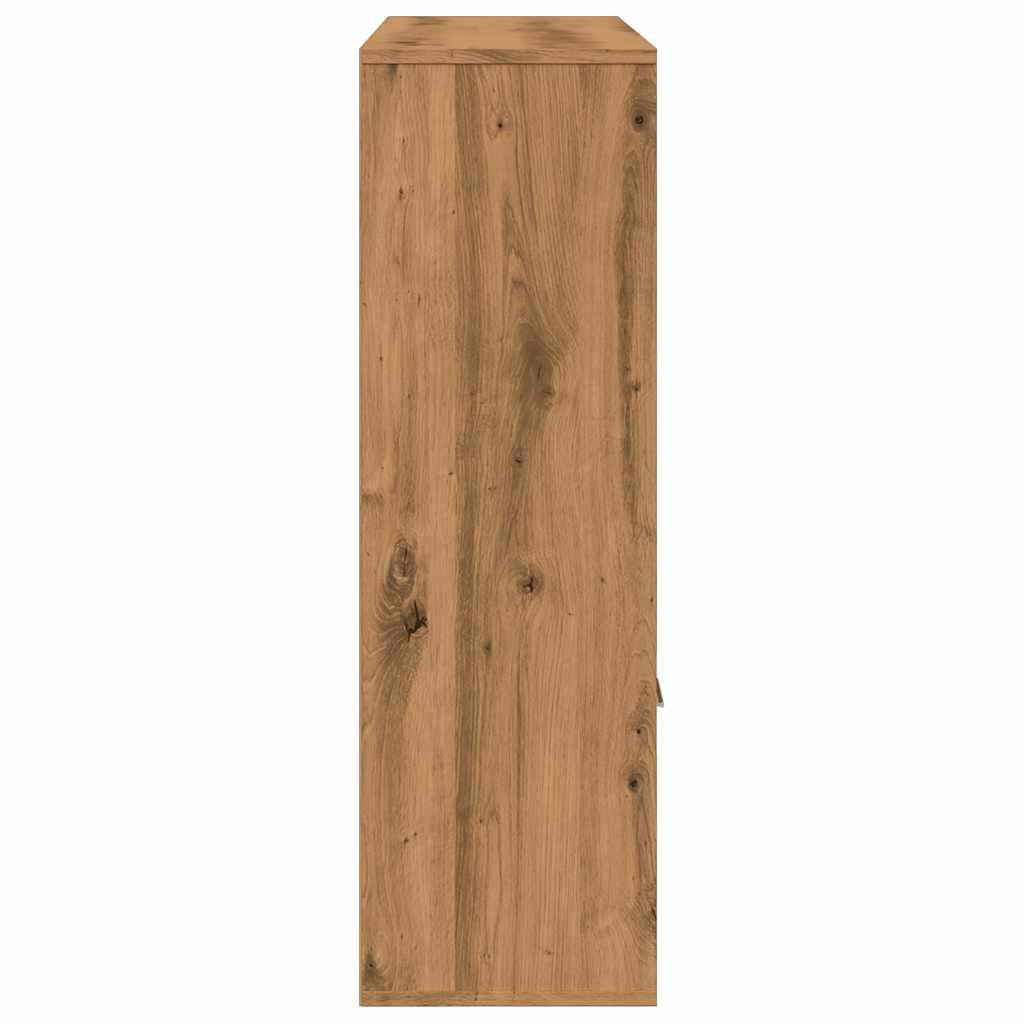 vidaXL Βιβλιοθήκη Artisan Δρυς 98x29x97,5 εκ. Επεξεργασμένο Ξύλο