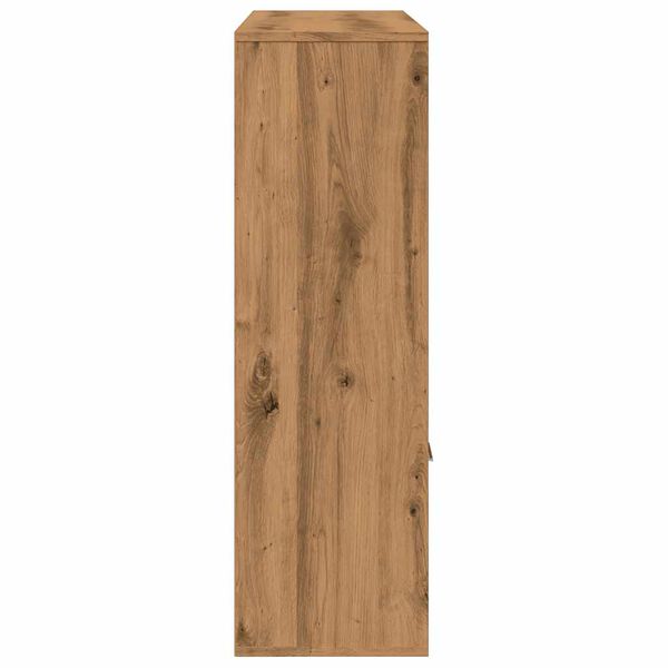 vidaXL Βιβλιοθήκη Artisan Δρυς 98x29x97,5 εκ. Επεξεργασμένο Ξύλο