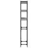 vidaXL Ραφιέρα Πλυντηρίου Γκρι Sonoma 67x25x163 εκ. από Επεξεργ. Ξύλο