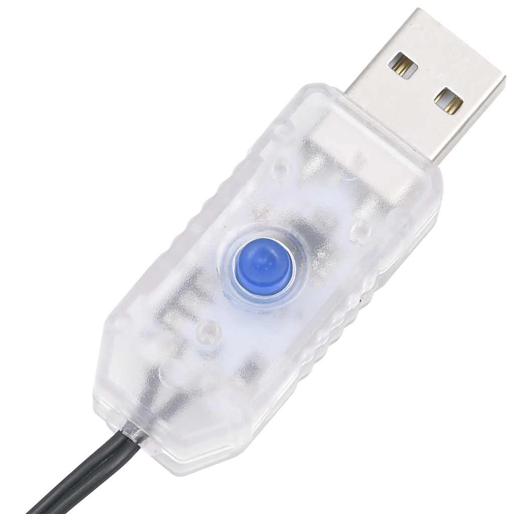 vidaXL Χριστουγεννιάτικο δέντρο LED 339 LED Θερμό Λευκό 182 εκ.