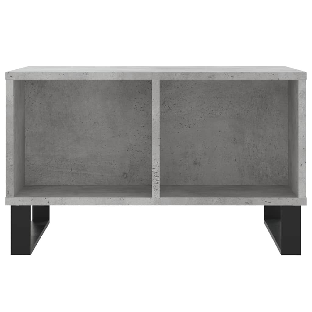 vidaXL Τραπεζάκι Σαλονιού Γκρι Σκυρ. 60x50x36,5 εκ. Επεξεργ. Ξύλο