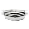 vidaXL &Lambda;&epsilon;&kappa;ά&nu;&epsilon;&sigmaf; Gastronorm 4 &tau;&epsilon;&mu;. GN 1/2 65 &chi;&iota;&lambda;. &alpha;&pi;ό &Alpha;&nu;&omicron;&xi;&epsilon;ί&delta;&omega;&tau;&omicron; &Alpha;&tau;&sigma;ά&lambda;&iota;