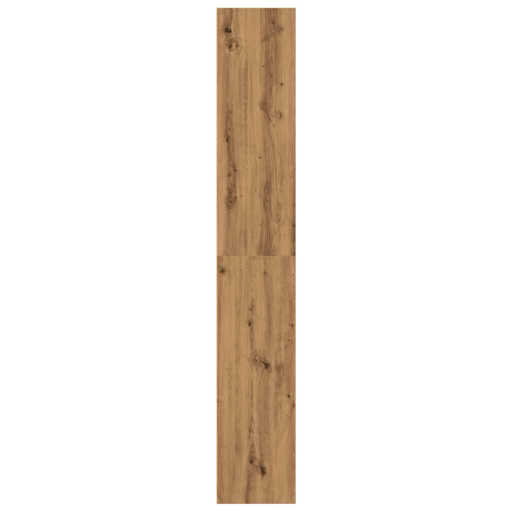 vidaXL Βιβλιοθήκη Αρτισιανή Δρυς 60x30x189 εκ. από Επεξεργασμένο Ξύλο