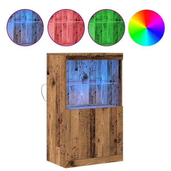 vidaXL &Pi;&lambda;&epsilon;&upsilon;&rho;&iota;&kappa;ό &Tau;&rho;&alpha;&pi;έ&zeta;&iota; LED &Kappa;&alpha;&phi;έ 60 x 37 x 100 &epsilon;&kappa;. &Epsilon;&pi;&epsilon;&xi;&epsilon;&rho;&gamma;&alpha;&sigma;&mu;έ&nu;&omicron; &xi;ύ&lambda;&omicron;