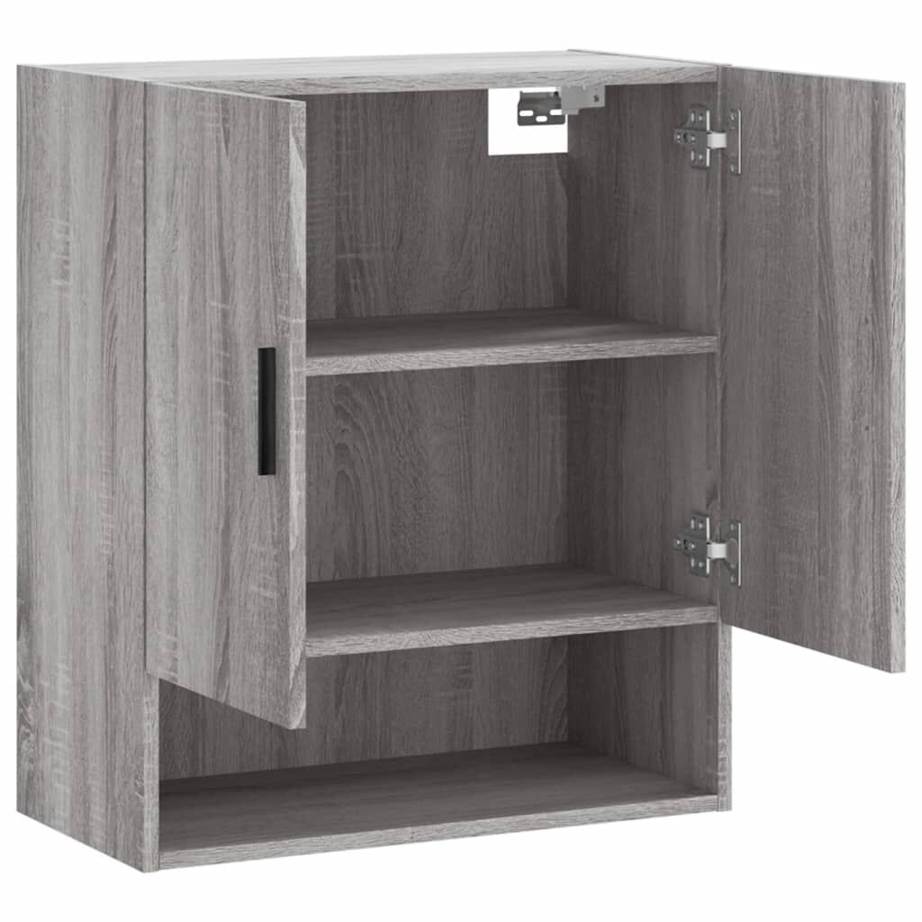 vidaXL Ντουλάπι Τοίχου Γκρι Sonoma 60 x 31 x 70 εκ. από Επεξεργ. Ξύλο