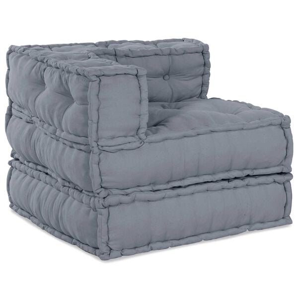 vidaXL Μαξιλάρι 3 pcs Γκρι 70 x 70 x 54 εκ Πολυεστέρας