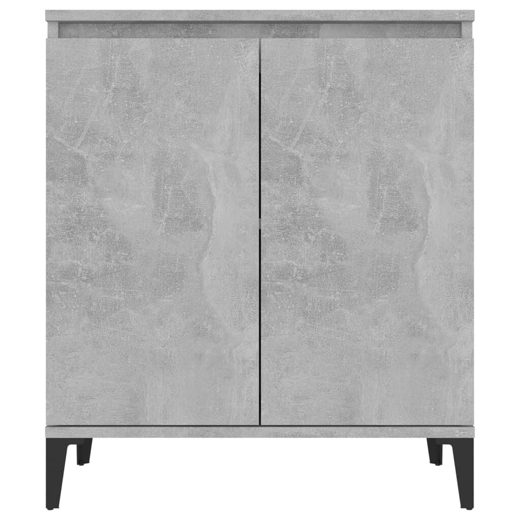 vidaXL Ντουλάπι Γκρι Σκυροδέματος 60x35x70 εκ. Επεξεργασμένο Ξύλο