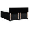 vidaXL &Kappa;&rho;&epsilon;&beta;ά&tau;&iota; Boxspring &mu;&epsilon; &Sigma;&tau;&rho;ώ&mu;&alpha; &Mu;&alpha;ύ&rho;&omicron; 200x200 &epsilon;&kappa;. &Upsilon;&phi;&alpha;&sigma;&mu;ά&tau;&iota;&nu;&omicron;