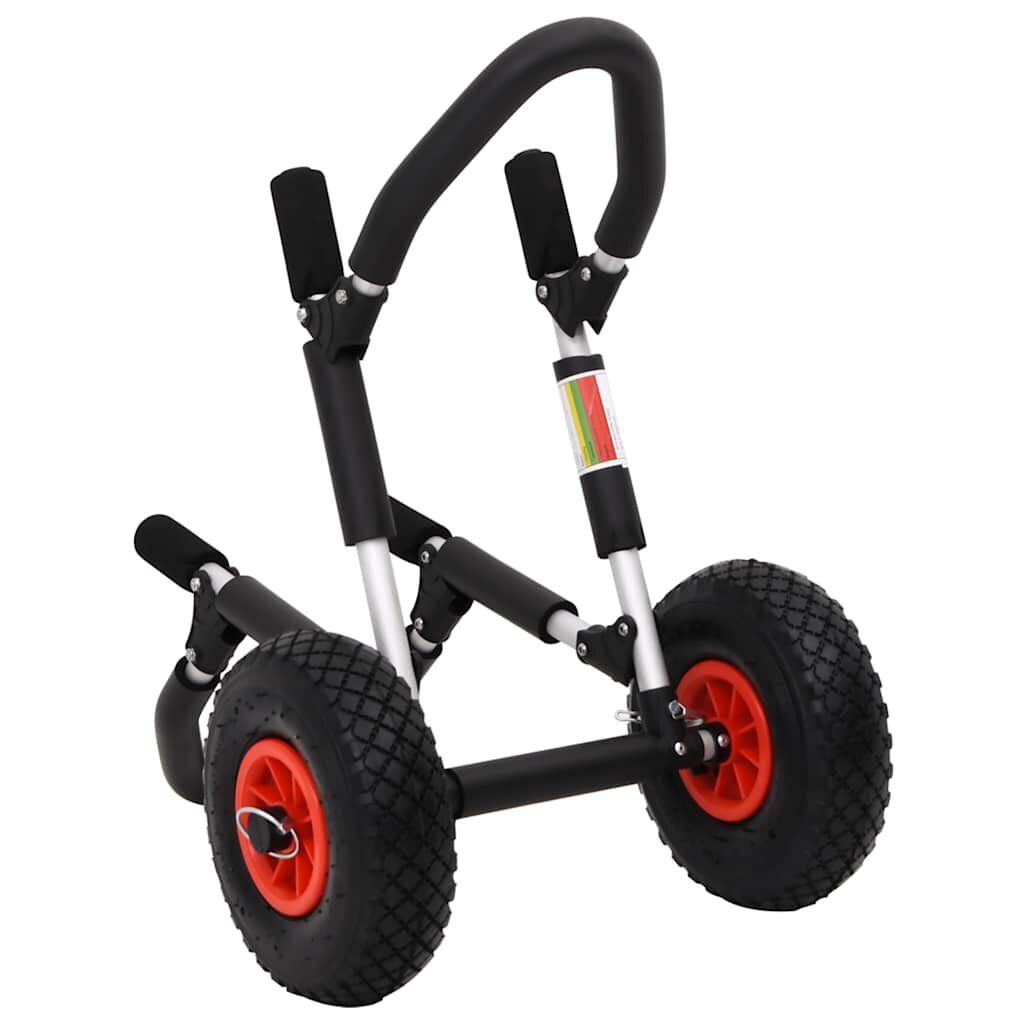 vidaXL Καροτσάκι SUP για ιστιοσανίδα Πτυσσόμενο 45 κ. Αλουμινίου