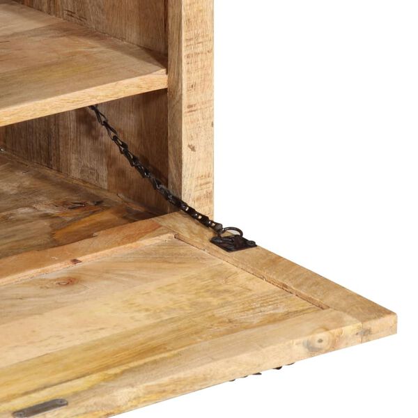 vidaXL Παπουτσοθήκη 85 x 40 x 45 εκ. από Μασίφ Ξύλο Μάνγκο