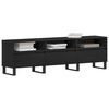 vidaXL Ντουλάπι TV Μαύρη δρυς 150 x 30 x 44.5 εκ. Επεξεργασμένο ξύλο