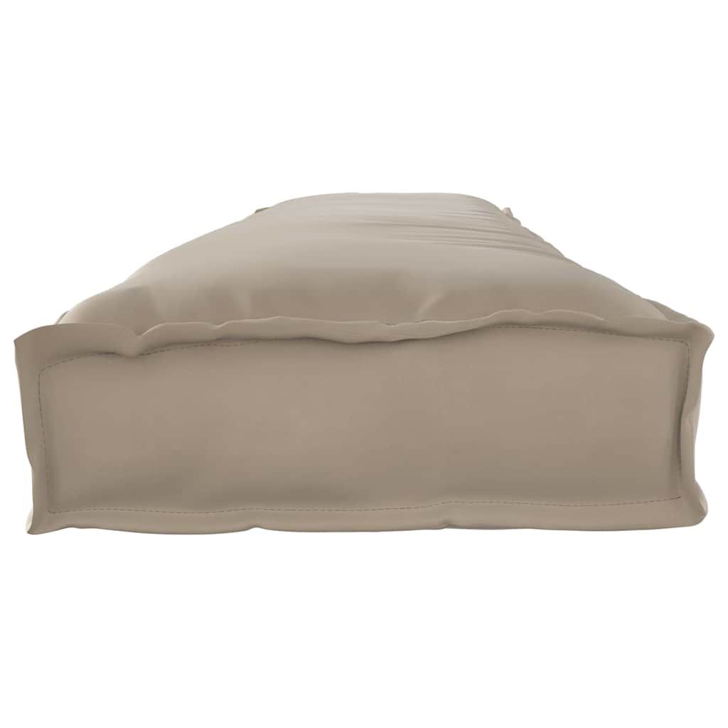 vidaXL Σετ Μαξιλαριών Πάγου 2 pcs Taupe 200 x 40 x 8 εκ. Ύφασμα Oxford