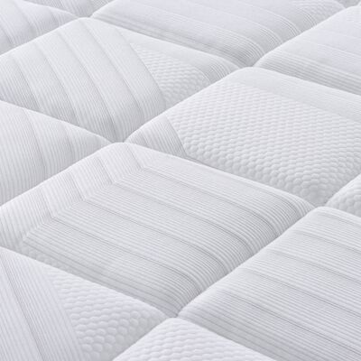 vidaXL Στρώμα με Pocket Springs Μεσαία Plus Σκληρότητα 100x200 εκ.