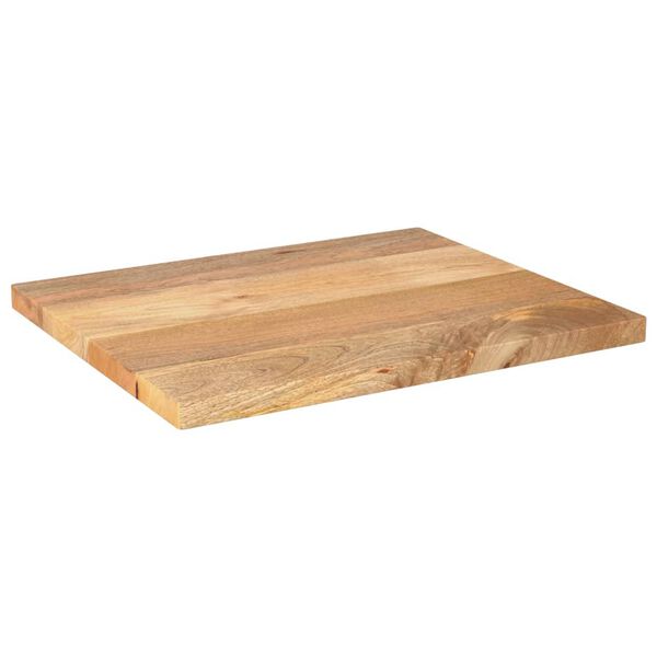 vidaXL Επιφάνεια Τραπεζιού Ορθογώνια 60x50x2,5 εκ. Μασίφ Ξύλο Μάνγκο