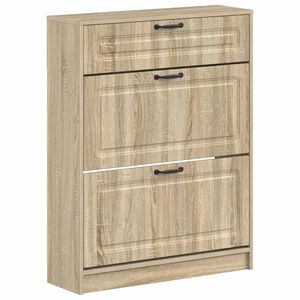 vidaXL &Nu;&tau;&omicron;&upsilon;&lambda;ά&pi;&alpha; &Pi;&alpha;&pi;&omicron;&upsilon;&tau;&sigma;&iota;ώ&nu; UTRECHT 78 x 24 x 100 &epsilon;&kappa;. Sonoma &Delta;&rho;&upsilon;&sigmaf;