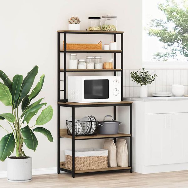 vidaXL &Rho;ά&phi;&iota; &Kappa;&omicron;&upsilon;&zeta;ί&nu;&alpha;&sigmaf; Artisan Oak 80 x 40 x 168 &epsilon;&kappa; &Epsilon;&pi;&epsilon;&xi;&epsilon;&rho;&gamma;&alpha;&sigma;&mu;έ&nu;&omicron; &xi;ύ&lambda;&omicron;