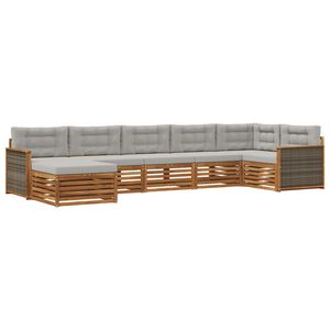 vidaXL &Sigma;&epsilon;&iota;&rho;ά &Kappa;&alpha;&nu;&alpha;&pi;έ &Epsilon;&xi;&omega;&tau;&epsilon;&rho;&iota;&kappa;&omicron;ύ 7 pcs &Phi;&upsilon;&sigma;&iota;&kappa;ό &kappa;&alpha;&iota; &Alpha;&nu;&omicron;&iota;&chi;&tau;ό &Gamma;&kappa;&rho;&iota;