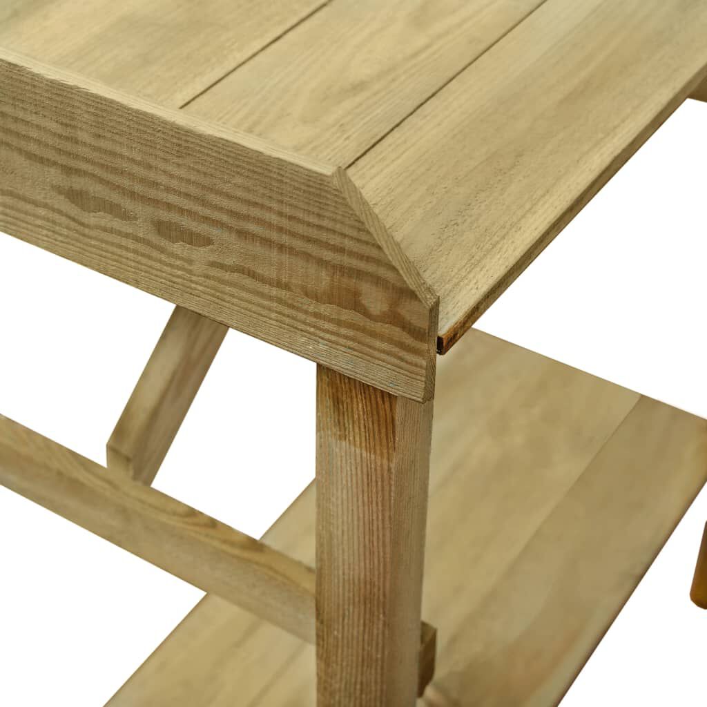vidaXL Τραπέζι για Γλάστρες 75 x 40 x 90 εκ. Εμποτισμένο Ξύλο Πεύκου