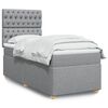 vidaXL &Kappa;&rho;&epsilon;&beta;ά&tau;&iota; Boxspring &mu;&epsilon; &Sigma;&tau;&rho;ώ&mu;&alpha; &Alpha;&nu;&omicron;&iota;&chi;&tau;ό &Gamma;&kappa;&rho;&iota; 90x200 &epsilon;&kappa;. &Upsilon;&phi;&alpha;&sigma;&mu;ά&tau;&iota;&nu;&omicron;