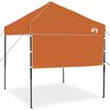 vidaXL Σκηνή Canopy Pop-up Πορτοκαλί 200 x 200 cm ύφασμα