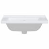 vidaXL Νιπτήρας Μπάνιου Ορθογώνιος Λευκός 61 x 48 x 19,5 εκ. Κεραμικός