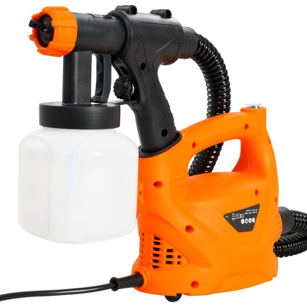 vidaXL Πιστόλι Βαφής Ηλεκτρικό με Σωλήνα Αέρα 500 W 800 ml