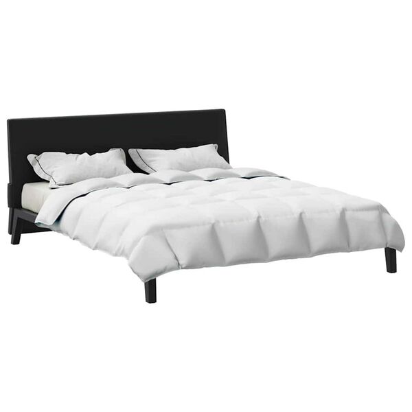 vidaXL Κουβέρτια & Κουβέρτες Λευκό 200 x 200 cm Πούπουλο