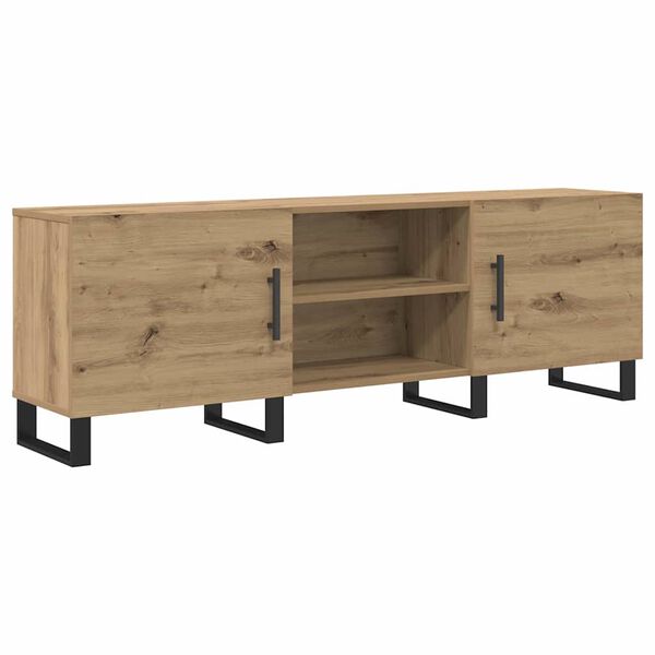 vidaXL &Nu;&tau;&omicron;&upsilon;&lambda;ά&pi;&iota; TV Artisan Oak 150 x 30 x 50 cm &Epsilon;&pi;&epsilon;&xi;&epsilon;&rho;&gamma;&alpha;&sigma;&mu;έ&nu;&omicron; &xi;ύ&lambda;&omicron;
