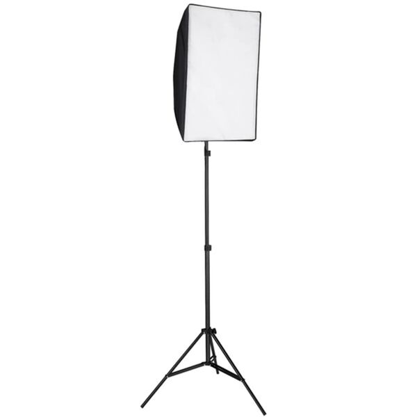 vidaXL Κιτ Φωτισμού Φωτογραφικού Στούντιο Softbox, Φόντο & Ανακλαστήρα