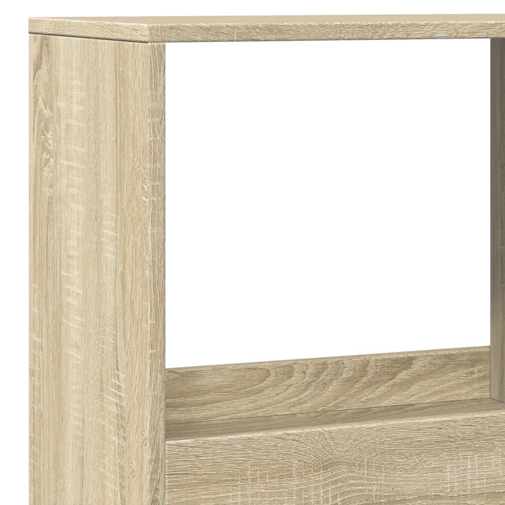 vidaXL Βιβλιοθήκη Sonoma Δρυς 100x33x175 εκ. από Επεξεργασμένο Ξύλο