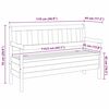 vidaXL Εξωτερικός πάγκος Καφέ 119 x 76 x 44εκ. Μασίφ ξύλο πεύκου
