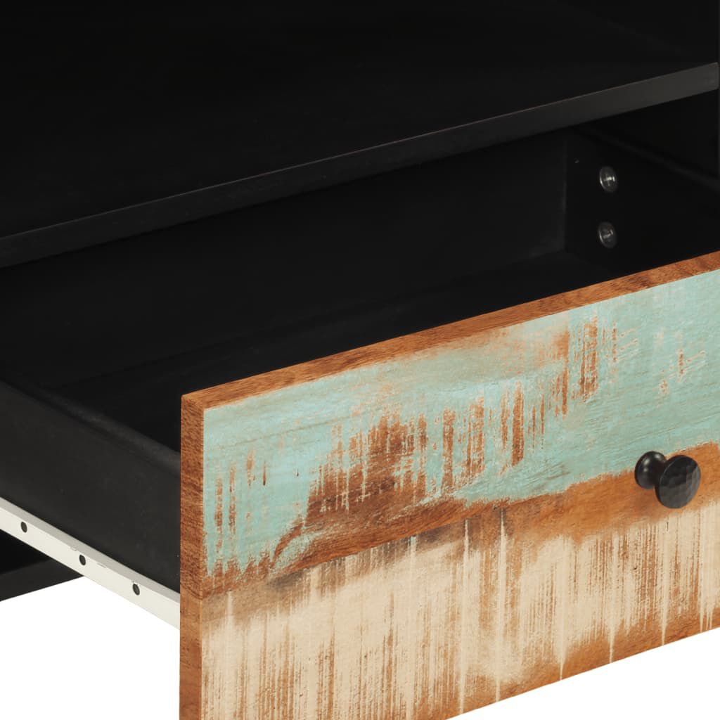 vidaXL Έπιπλο Τηλεόρασης 80x33x46 εκ. Μασίφ Ανακυκλ. Ξύλο & Επεξ. Ξύλο