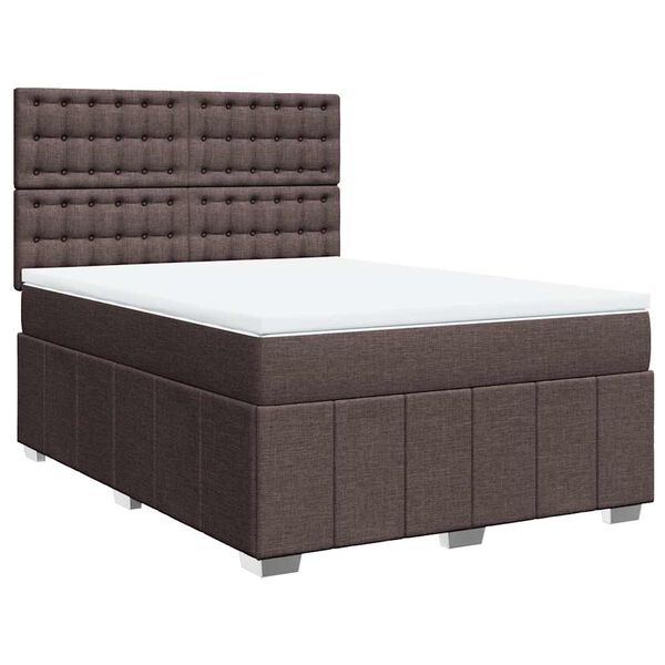 vidaXL &Kappa;&rho;&epsilon;&beta;ά&tau;&iota; Boxspring &mu;&epsilon; &Sigma;&tau;&rho;ώ&mu;&alpha; &Sigma;&kappa;&omicron;ύ&rho;&omicron; &Kappa;&alpha;&phi;έ 140x190 &epsilon;&kappa;. &Upsilon;&phi;&alpha;&sigma;&mu;ά&tau;&iota;&nu;&omicron;