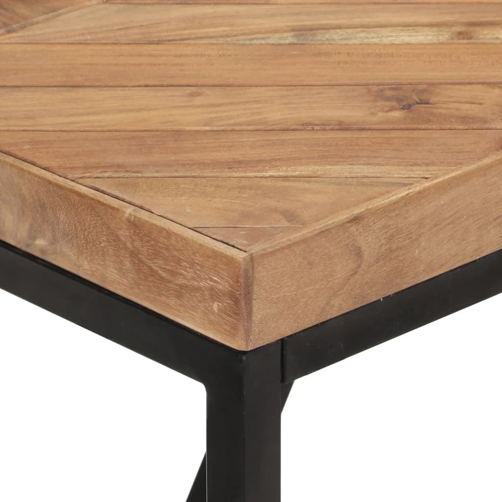 vidaXL Τραπεζαρία 160 x 70 x 76 εκ. από Μασίφ Ξύλο Ακακίας/Ξύλο Μάνγκο