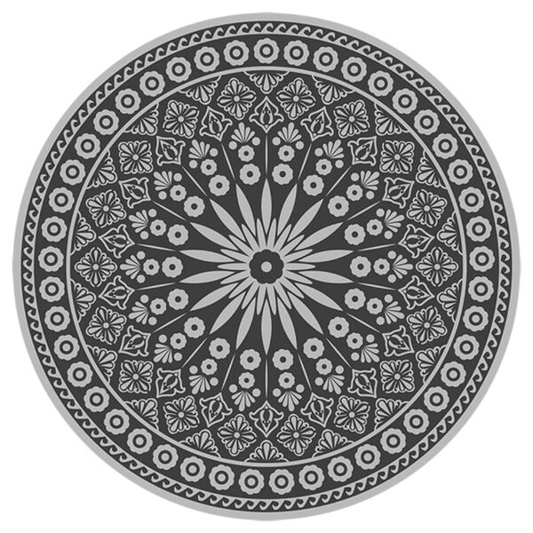 Esschert Design Χαλί Εξωτερικού Χώρου Διαμέτρου 170 εκ.