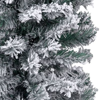 vidaXL Χριστουγεν Δέντρο Προφωτ. Τεχνητό Μπάλες Slim Πράσινο 180εκ