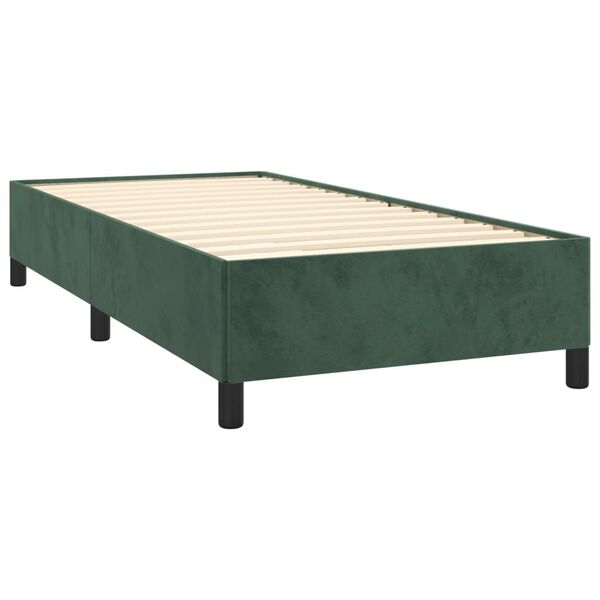 vidaXL &Kappa;&rho;&epsilon;&beta;ά&tau;&iota; Boxspring &mu;&epsilon; &Sigma;&tau;&rho;ώ&mu;&alpha; &Sigma;&kappa;&omicron;ύ&rho;&omicron; &Pi;&rho;ά&sigma;&iota;&nu;&omicron; 80x200 &epsilon;&kappa;. &Beta;&epsilon;&lambda;&omicron;ύ&delta;&iota;&nu;&omicron;