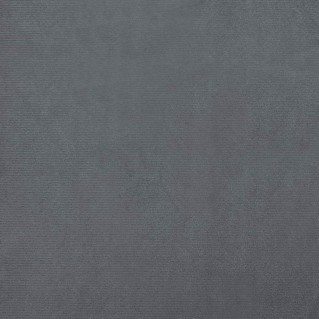 vidaXL Καναπές Παιδικός Σκούρο Γκρι 60 x 40 x 30 εκ. από Βελούδο