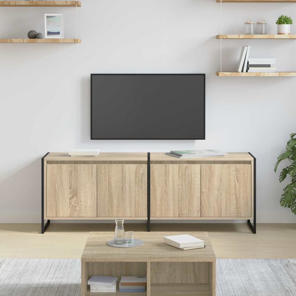 vidaXL &Nu;&tau;&omicron;&upsilon;&lambda;ά&pi;&iota; TV &Sigma;&omicron;&nu;ό&mu;&alpha; 140 x 36 x 49.5 &epsilon;&kappa; &Epsilon;&pi;&epsilon;&xi;&epsilon;&rho;&gamma;&alpha;&sigma;&mu;έ&nu;&omicron; &xi;ύ&lambda;&omicron;
