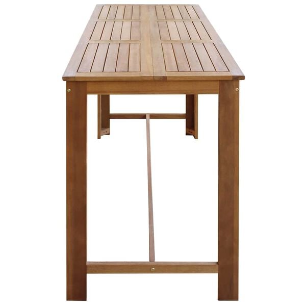 vidaXL Τραπέζι Μπαρ 150 x 70 x 105 εκ. από Μασίφ Ξύλο Ακακίας