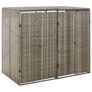 vidaXL &Pi;&lambda;&alpha;ί&sigma;&iota;&omicron; &gamma;&iota;&alpha; &Kappa;ά&delta;&omicron; &Alpha;&pi;&omicron;&rho;&rho;. &mu;&epsilon; &Rho;ό&delta;&epsilon;&sigmaf; &Gamma;&kappa;&rho;&iota; 140x80x117 &epsilon;&kappa; &Sigma;&upsilon;&nu;&theta;. &Rho;&alpha;&tau;ά&nu;